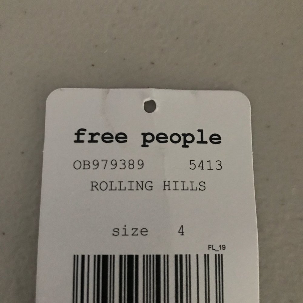 Free People Chasing Rainbows Flared Leg Overalls - Picture 7 of 8